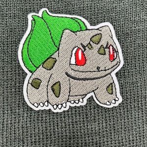 Gray Pokémon Bulbasaur beanie